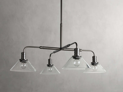 Theron Cone Cluster Round Chandelier