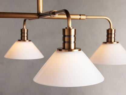 Theron Cone Cluster Round Chandelier