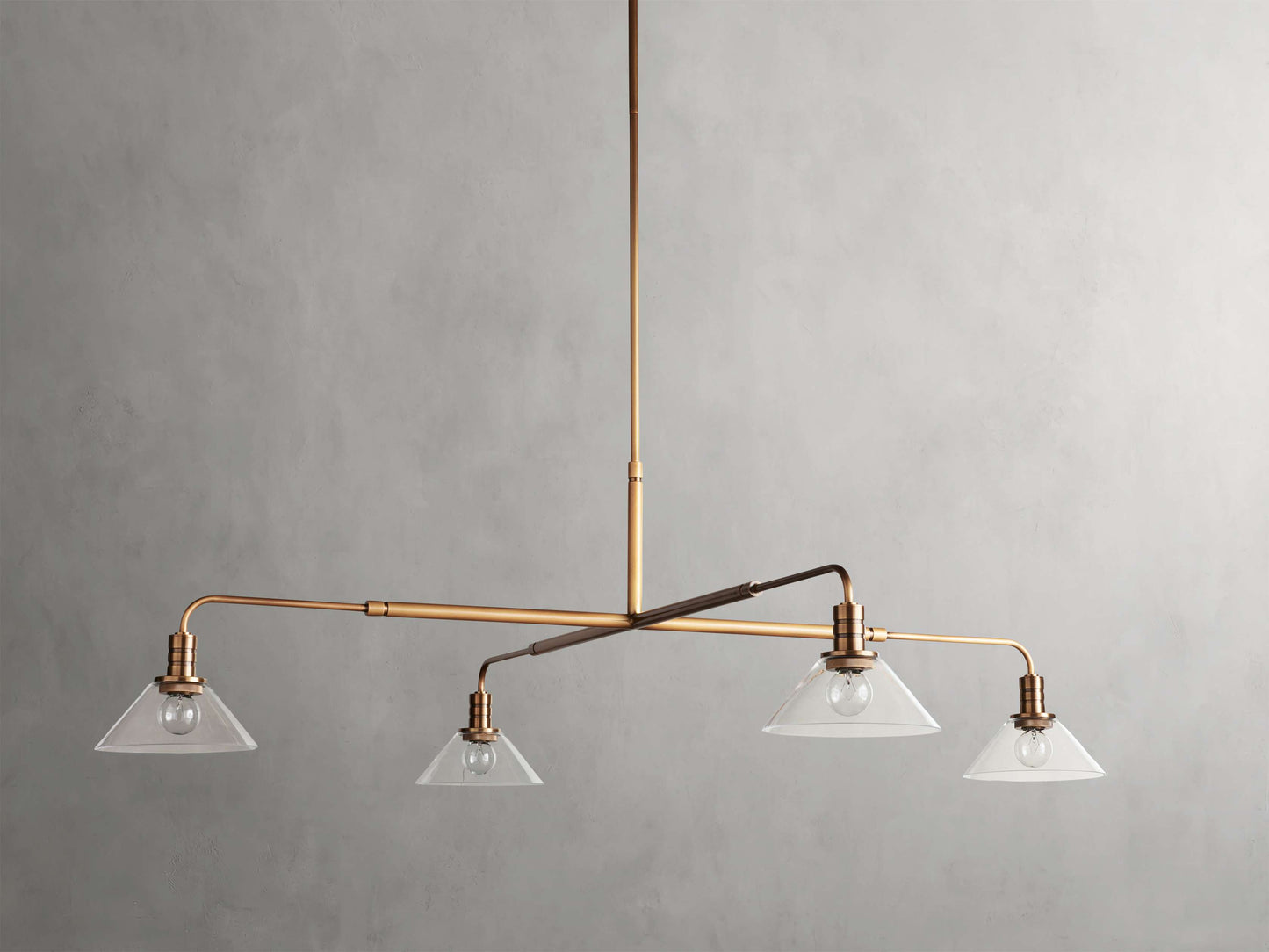 Theron Cone Cluster Round Chandelier