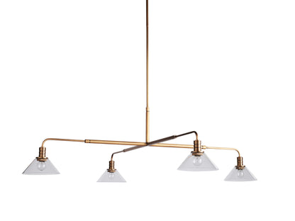 Theron Cone Cluster Round Chandelier