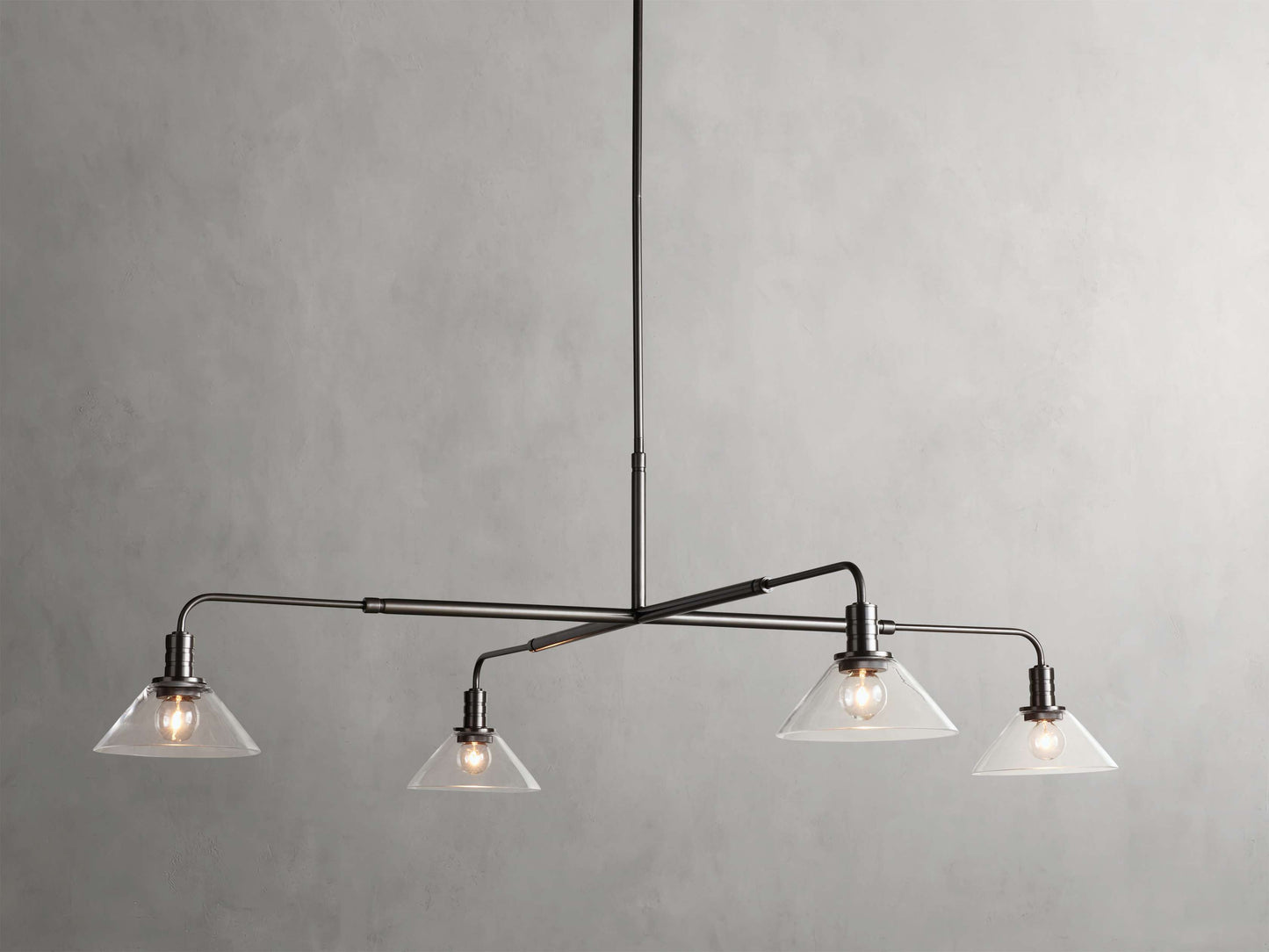 Theron Cone Cluster Round Chandelier