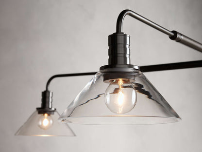 Theron Cone Cluster Round Chandelier