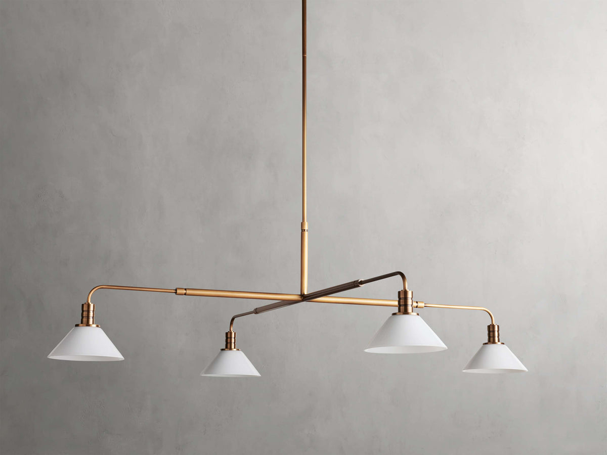 Theron Cone Cluster Round Chandelier