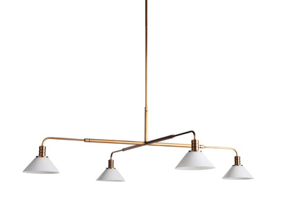 Theron Cone Cluster Round Chandelier