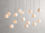 Arica Handcrafted Alabaster Linear Chandelier