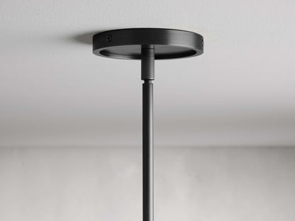 Rhodes Midcentury Torch Two-Tier Chandelier