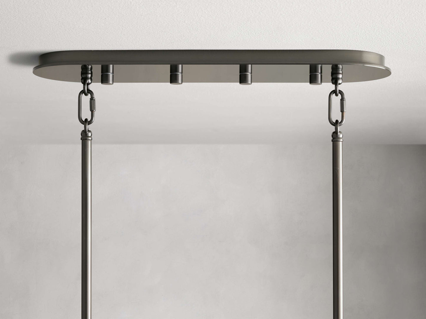 Delsie Reeded Glass Oval Chandelier