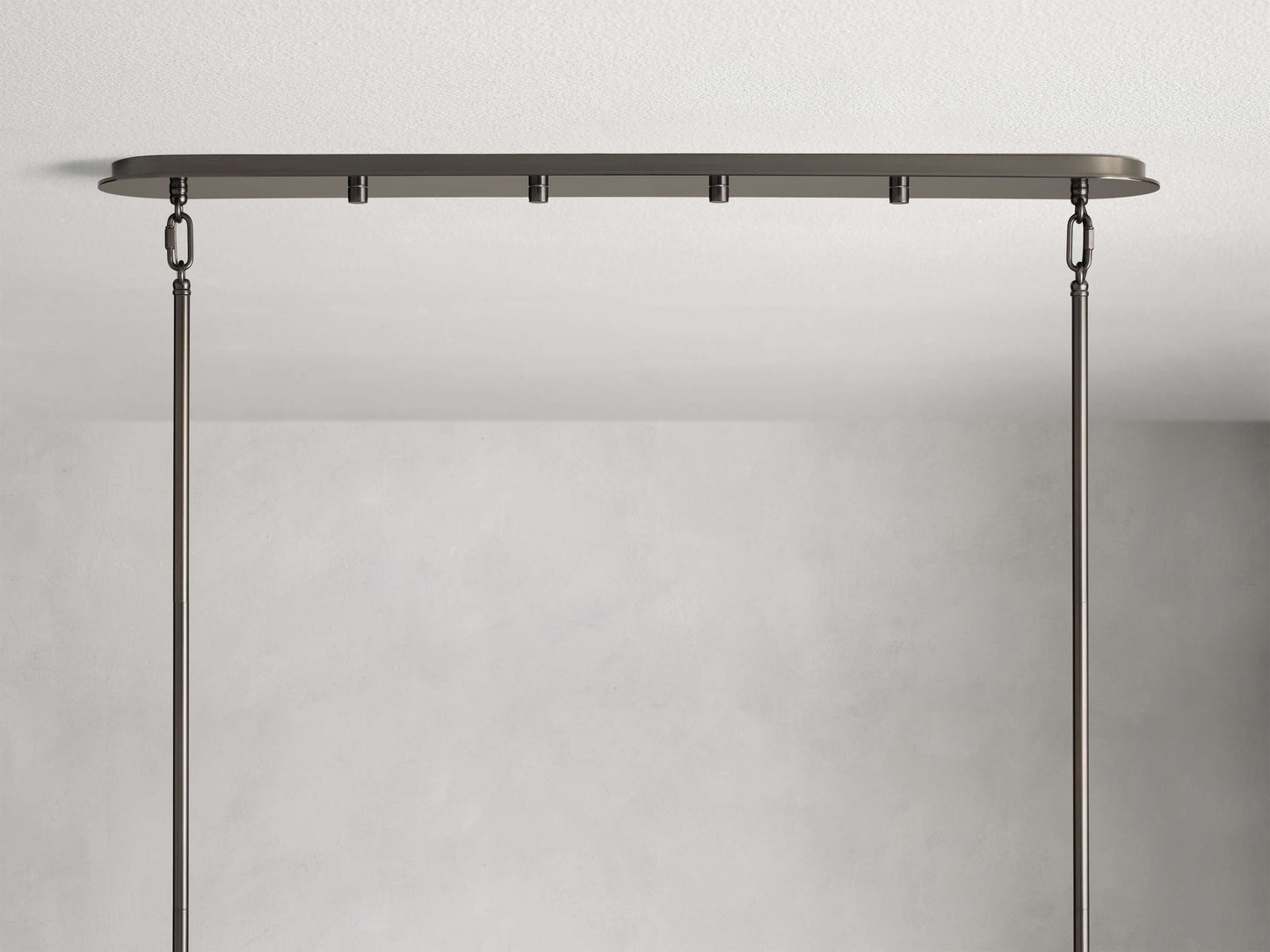 Delsie Vintage Glass Oval Chandelier