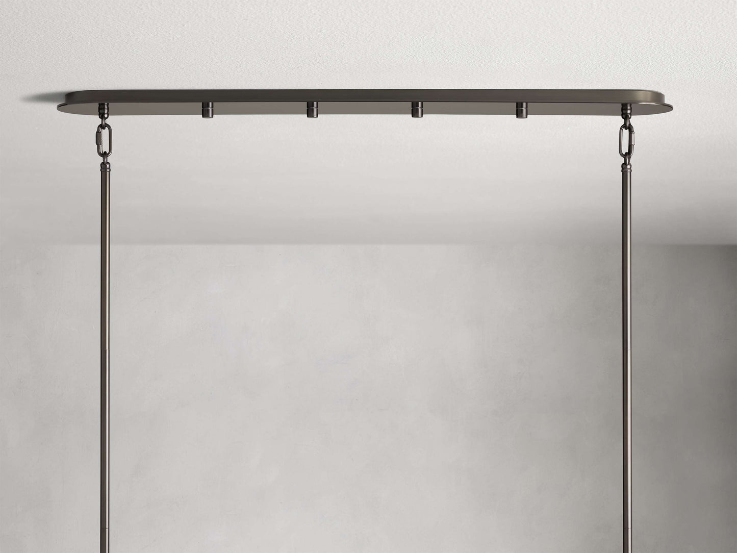 Delsie Vintage Glass Oval Chandelier