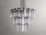 Delsie Vintage Glass Round Chandelier