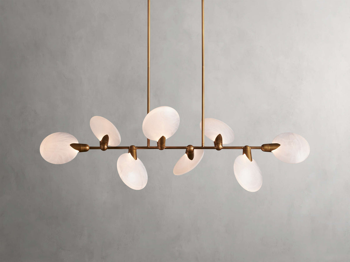 Lyla Floral Whisper Linear Chandelier