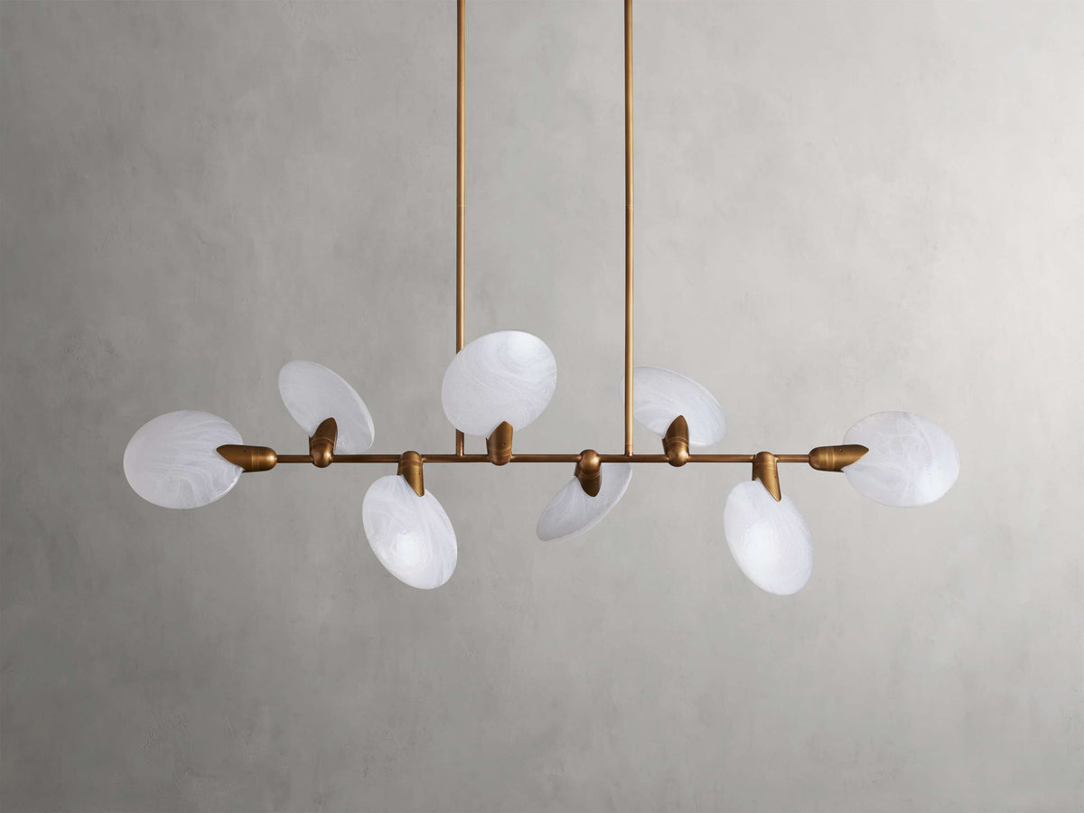 Lyla Floral Whisper Linear Chandelier