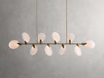 Lyla Foliated Vein Linear Chandelier