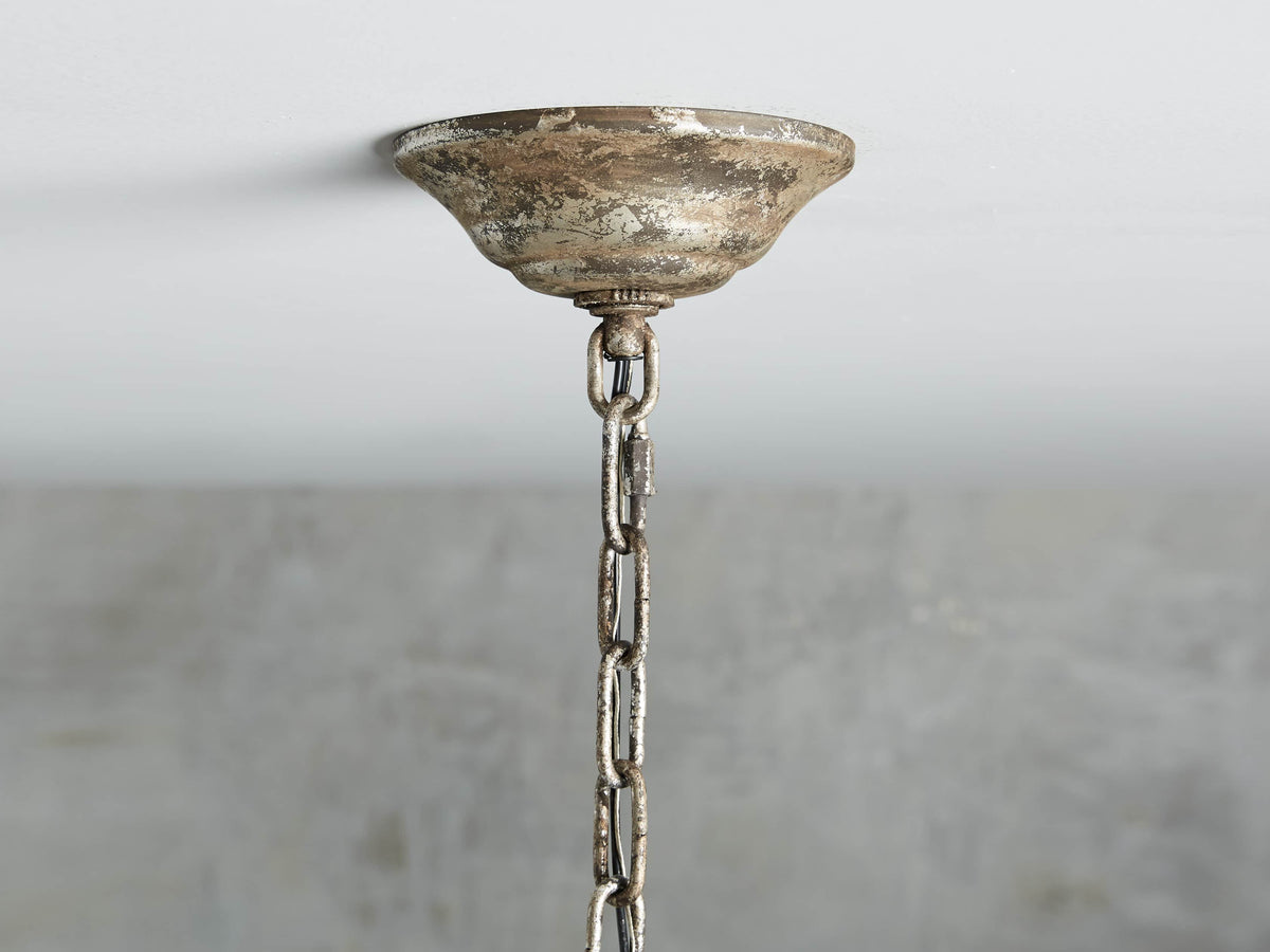 Bonita Dramatic Lacquer Frame Chandelier