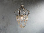 Fotini Patina Crown Round Chandelier