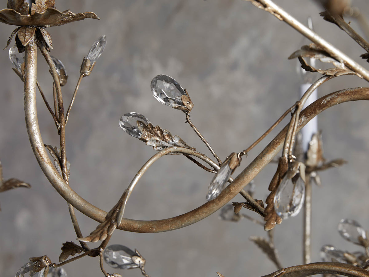 Claudette Antique Lacquer Branch Chandelier