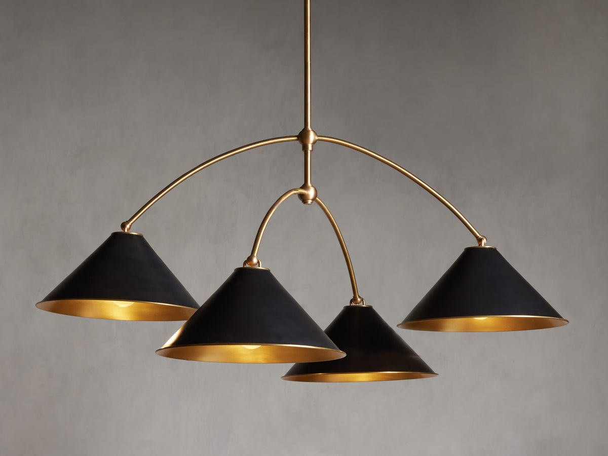 Arno Classic Minimalist Round Chandelier