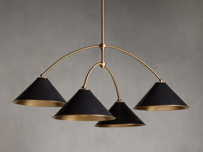 Arno Classic Minimalist Round Chandelier
