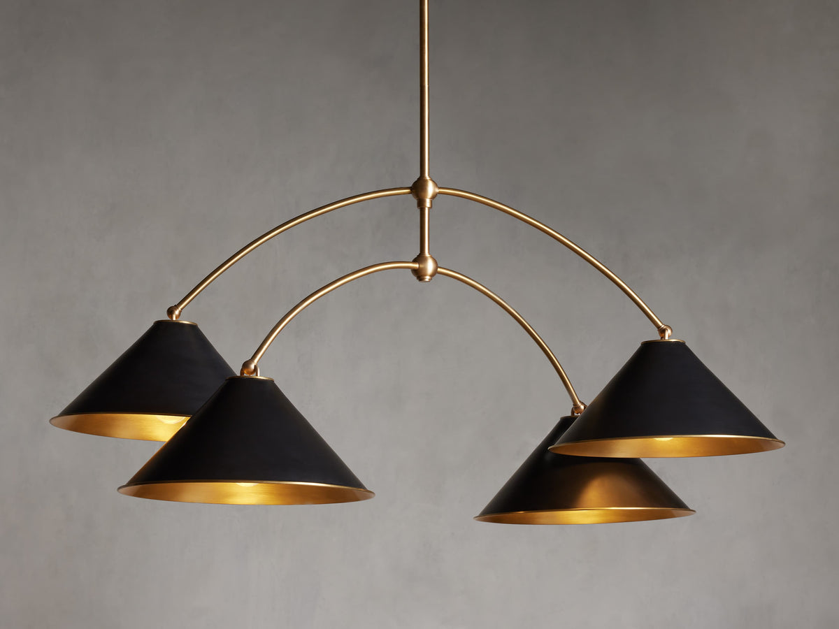 Arno Classic Minimalist Round Chandelier