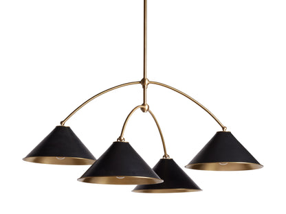 Arno Classic Minimalist Round Chandelier