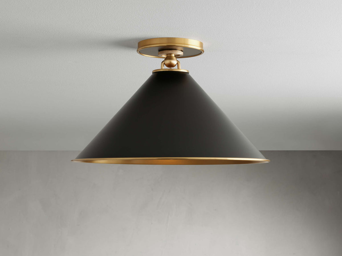 Arno Classic Minimalist Flush Mount