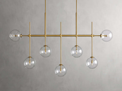 Roscoe Handblown Globe Linear Chandelier