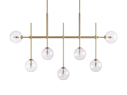 Roscoe Handblown Globe Linear Chandelier