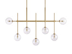 Roscoe Handblown Globe Linear Chandelier