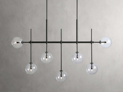 Roscoe Handblown Globe Linear Chandelier