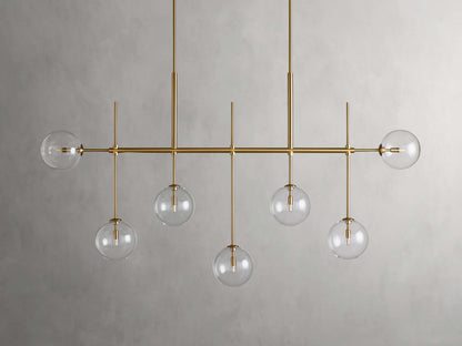 Roscoe Handblown Globe Linear Chandelier