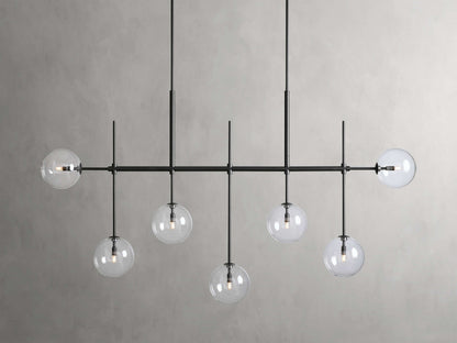 Roscoe Handblown Globe Linear Chandelier