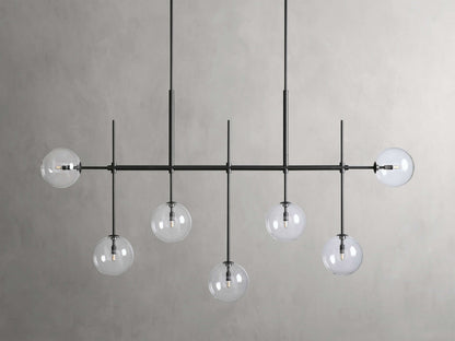 Roscoe Handblown Globe Linear Chandelier