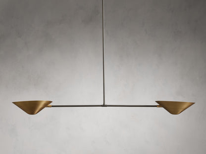 Simms Aura Contour Linear Chandelier