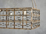 La Cage Astral Forge Rectangular Chandelier