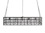 La Cage Astral Forge Rectangular Chandelier