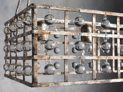 La Cage Astral Forge Rectangular Chandelier