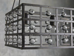 La Cage Astral Forge Rectangular Chandelier