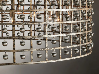 La Cage Astral Forge Round Chandelier