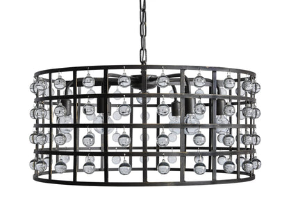 La Cage Astral Forge Round Chandelier