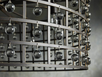 La Cage Astral Forge Round Chandelier