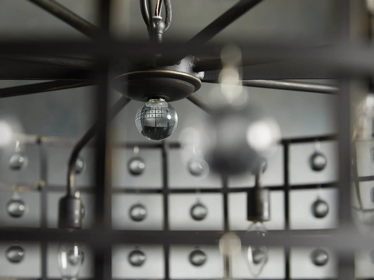 La Cage Astral Forge Round Chandelier