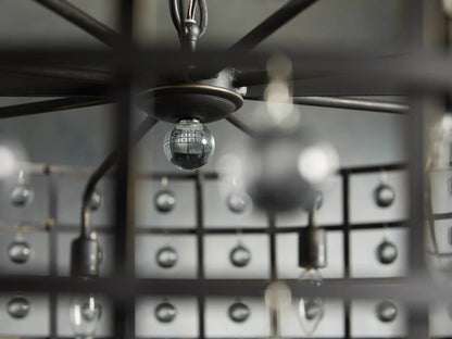 La Cage Astral Forge Round Chandelier