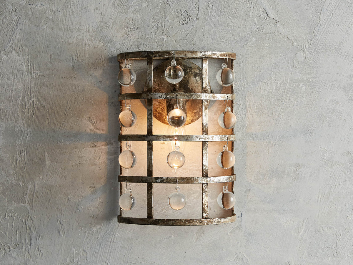 La Cage Astral Forge Wall Sconce