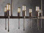Dyer Simple Glam Linear Chandelier