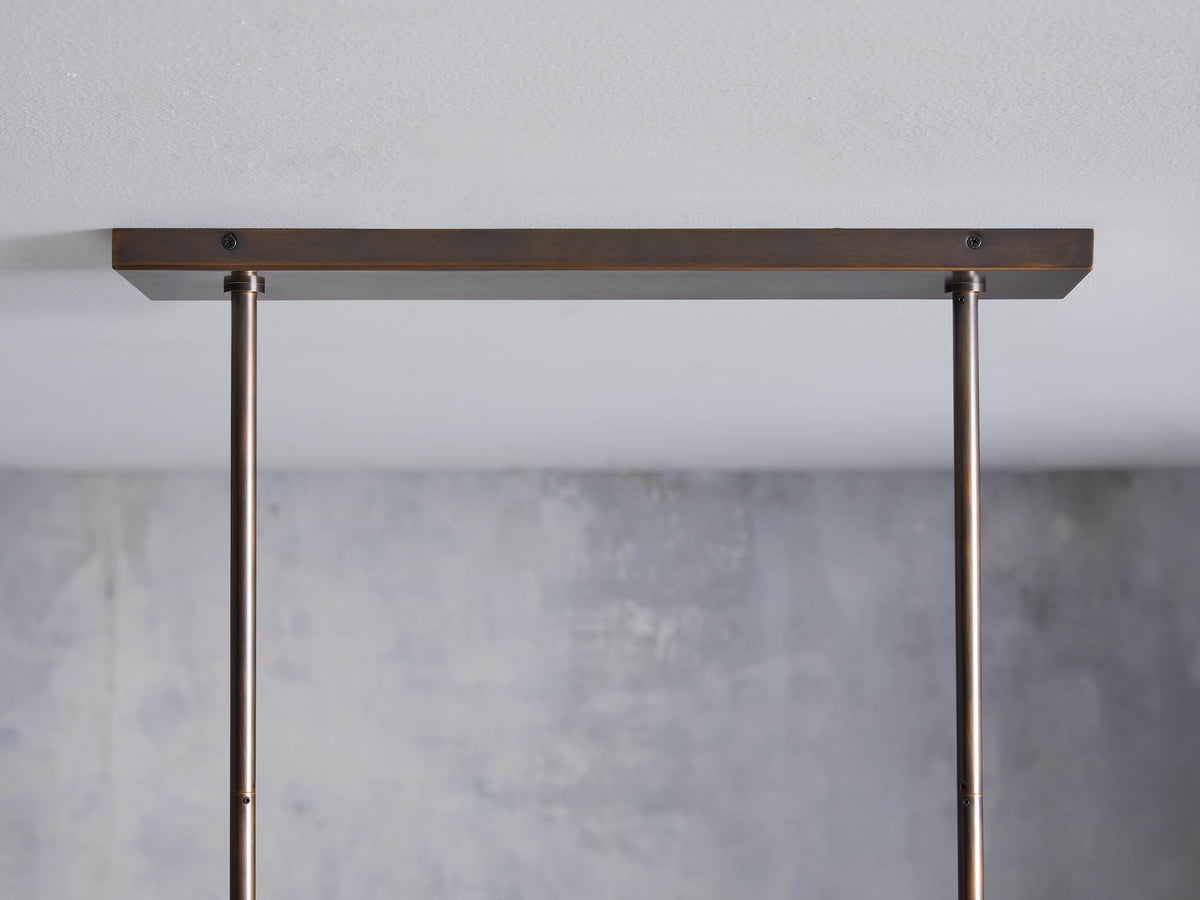 Dyer Simple Glam Linear Chandelier