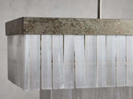 Cameron Selenite Crystal Rectangular Chandelier