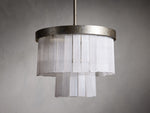 Cameron Selenite Crystal Pendant Light
