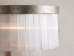 Cameron Selenite Crystal Wall Light