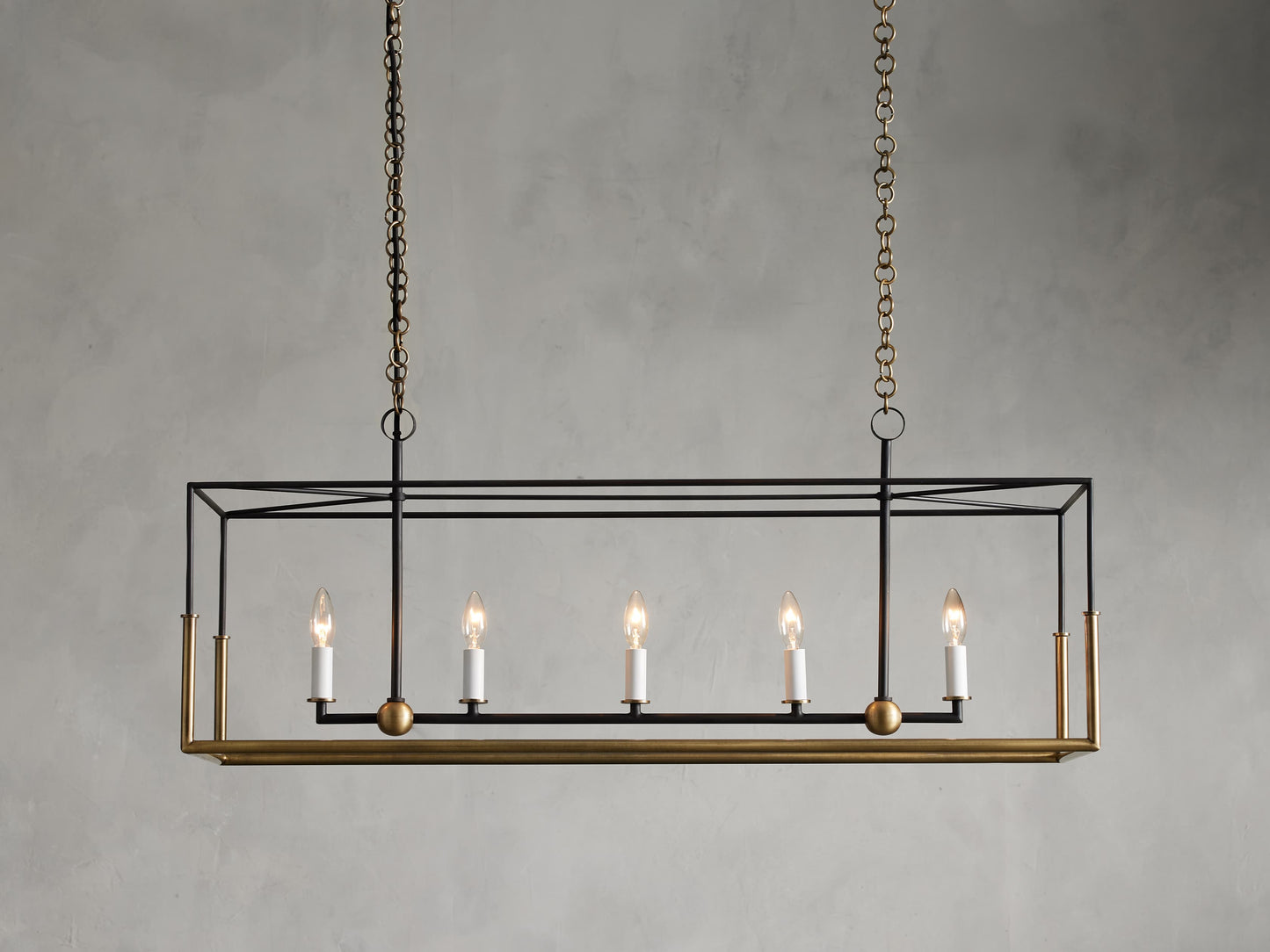 Holt Minimal Frame Linear Chandelier