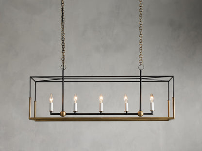 Holt Minimal Frame Linear Chandelier